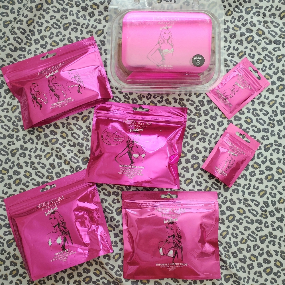 Heidi Klum Intimates  Bra Solutions 7 piece LOT